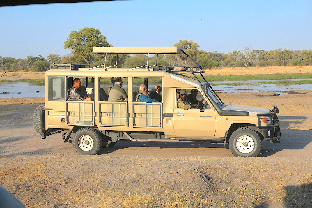 Safari vehicle modified