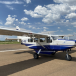 Botswana safari bush flight