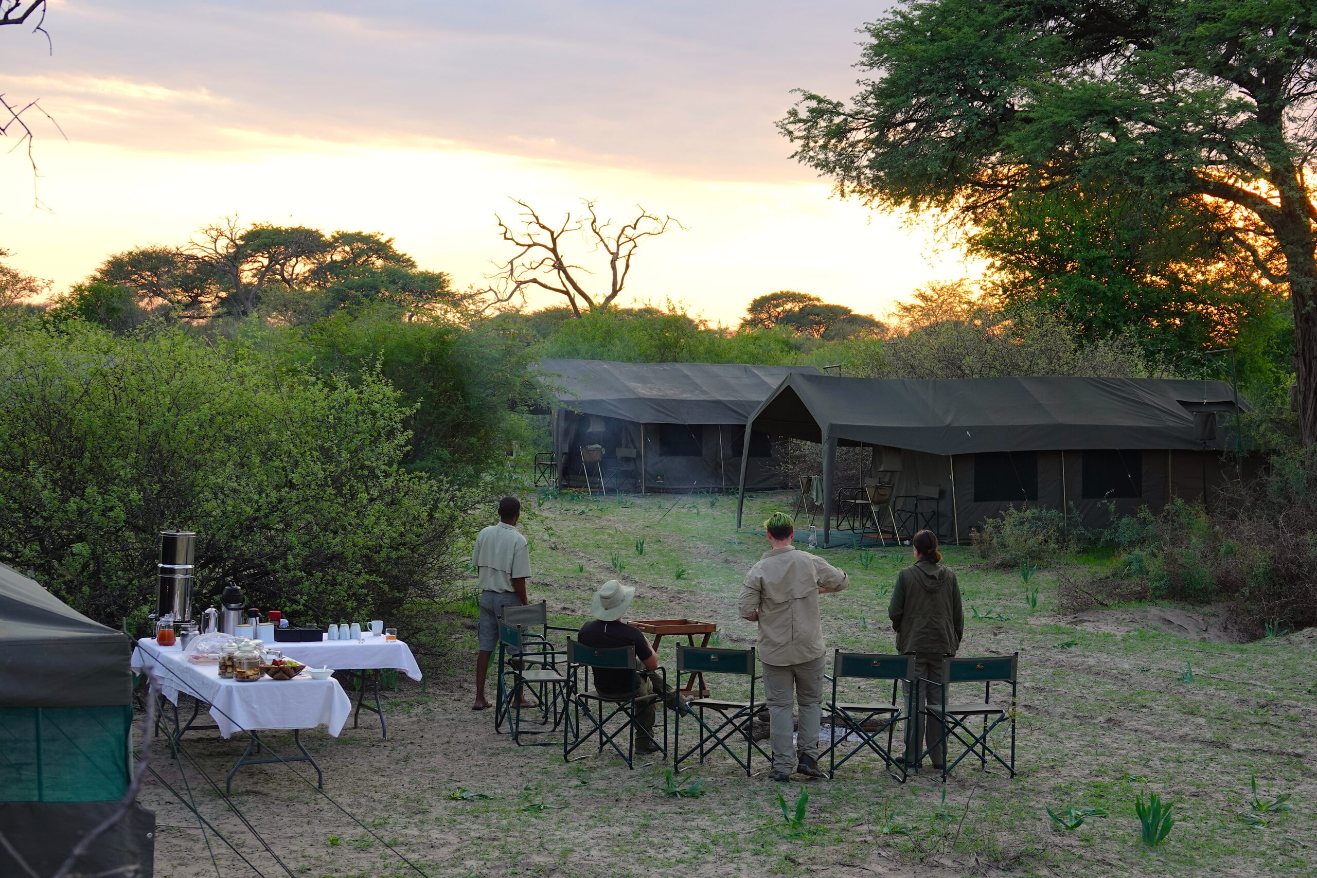 Brave Africa Camp From Above