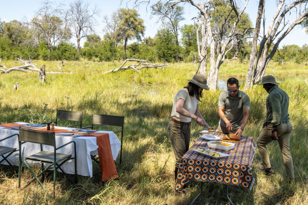 lunch on safari